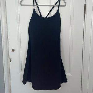 Black athletic dress with built in bra - never worn